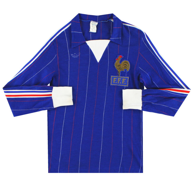 1980-82 France adidas Home Shirt L/S Y