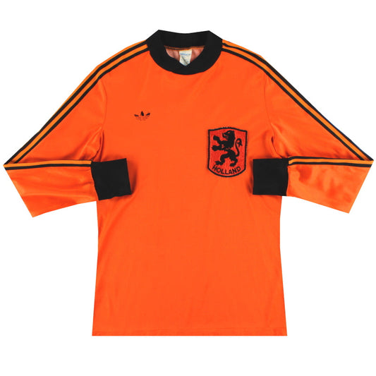 1980-82 Holland adidas Home Shirt L/S M