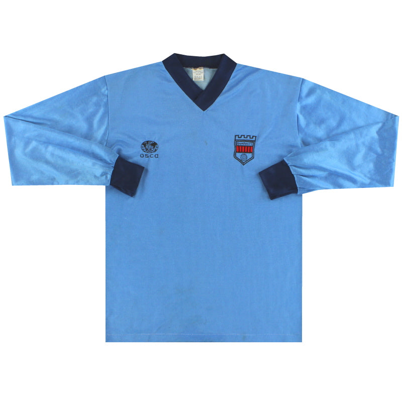 1981-82 Brentford Away Shirt L/S M