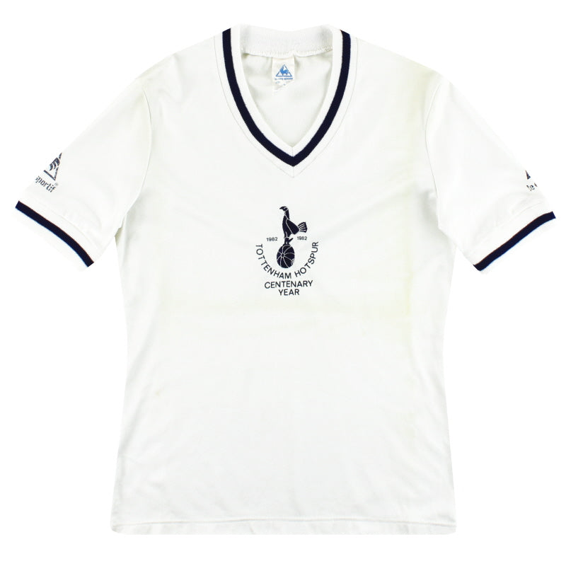 1981-82 Tottenham Le Coq Sportif 'Centenary' Home Shirt L.Boys