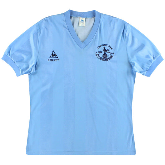 1982-83 Tottenham Le Coq Sportif Centenary Away Shirt *Mint* XL