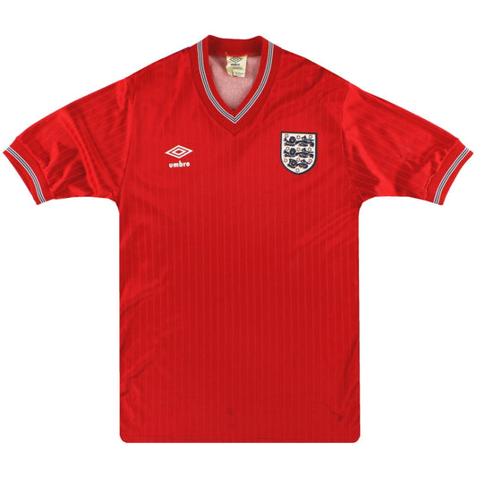 1984-87 England Umbro Away Shirt *Mint* L.Boys