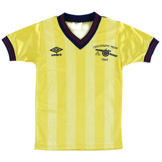 1985-86 Arsenal Centenary Away Shirt S.Boys