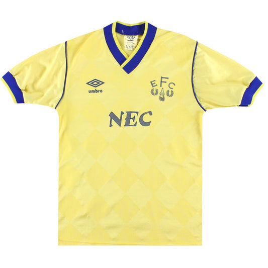 1986-88 Everton Umbro Away Shirt S