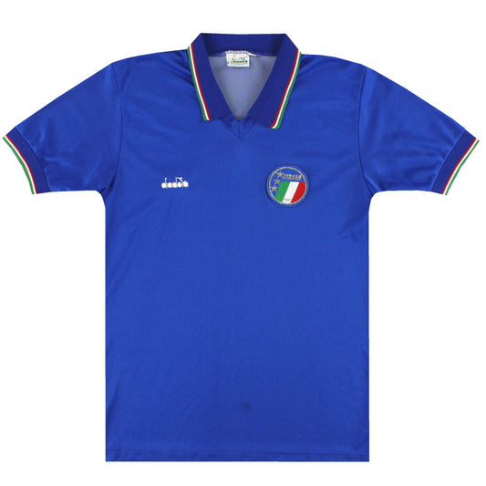 1986-90 Italy Diadora Home Shirt #15 L