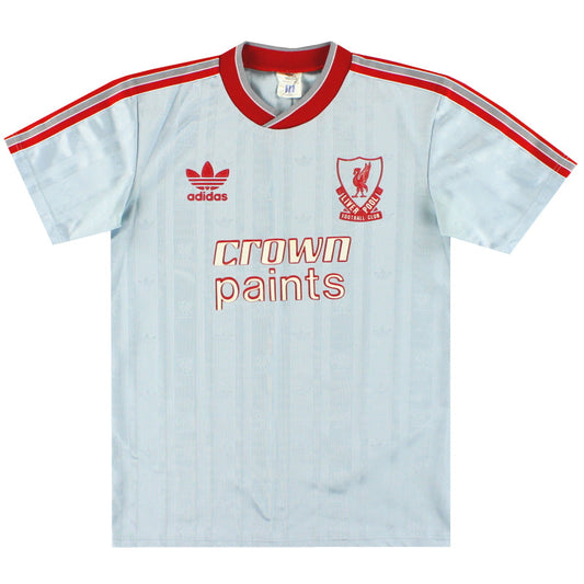 1987-88 Liverpool adidas Away Shirt L.Boys