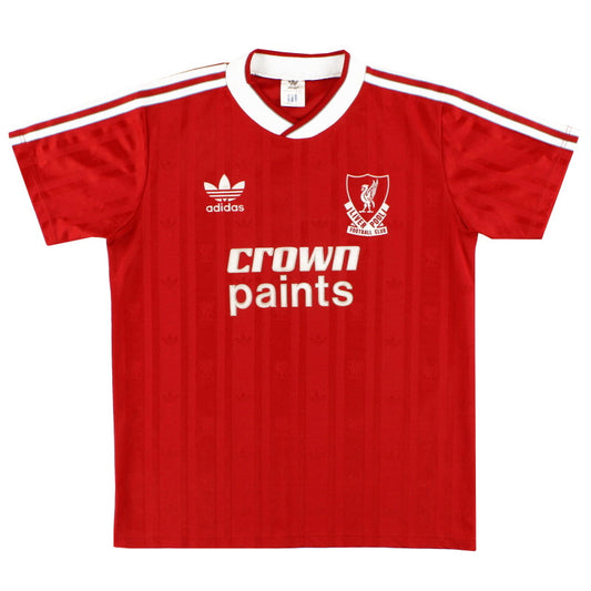 1987-88 Liverpool adidas Home Shirt M