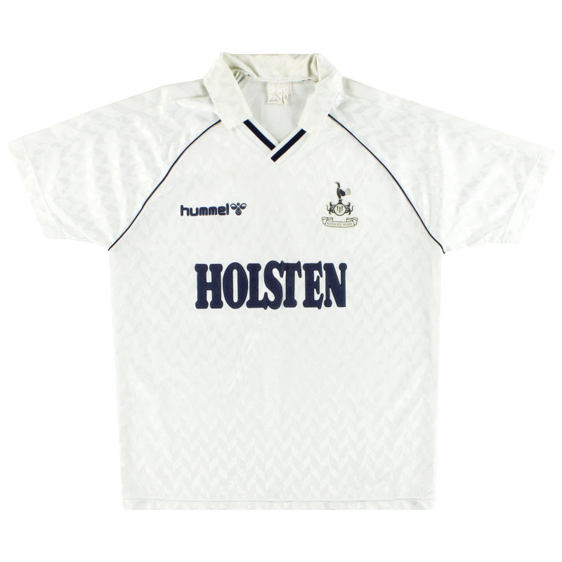 1987-89 Tottenham Hummel Home Shirt M