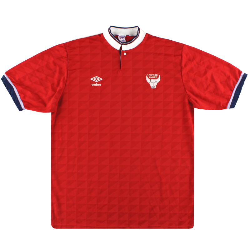 1988-89 Oxford United Umbro Away Shirt S