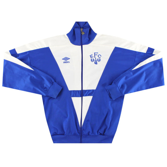 1988-90 Everton Umbro Zip Track Top *Mint* S