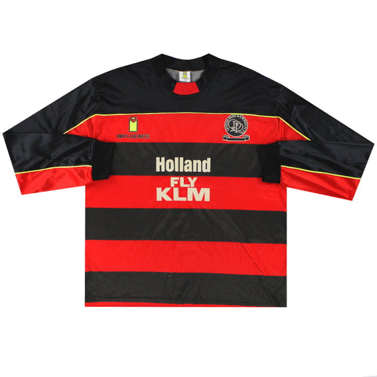 1989-90 QPR Home Away #9 L/S XL