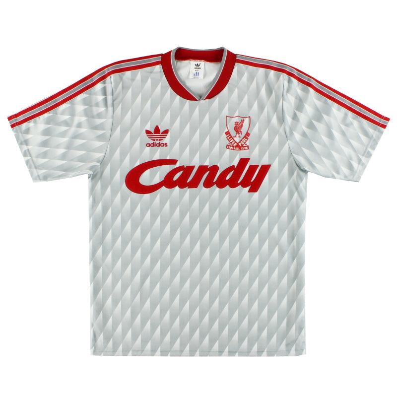 1989-91 Liverpool adidas Away Shirt L.Boys