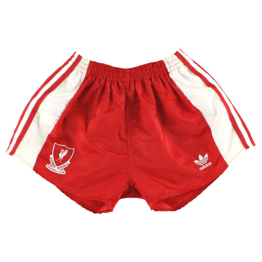 1989-91 Liverpool adidas Home Shorts XS