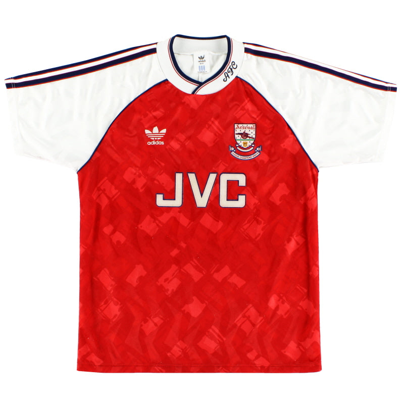 1990-92 Arsenal adidas 'Champions' Home Shirt XL