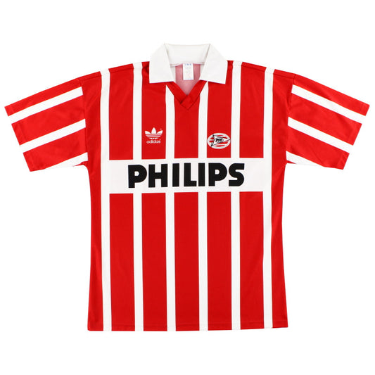 1990-92 PSV Eindhoven adidas Home Shirt #9 (Romario) *Mint* XS