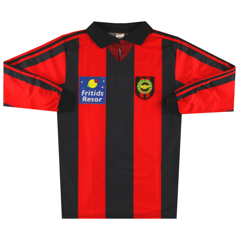 1990 Brommapojkarna adidas Match Issue Home Shirt #14 L/S S