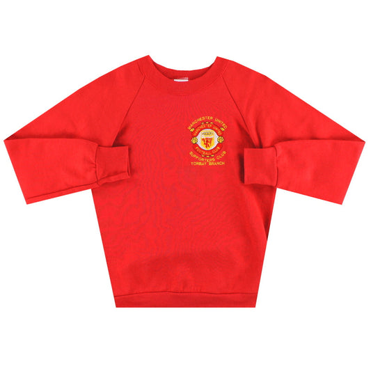 1990 Manchester United Supporters Club 'Torbay Branch' Sweatshirt S"
