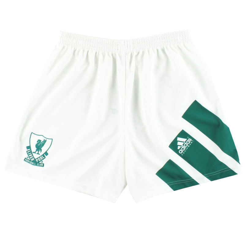 1991-92 Liverpool adidas Away Shorts S