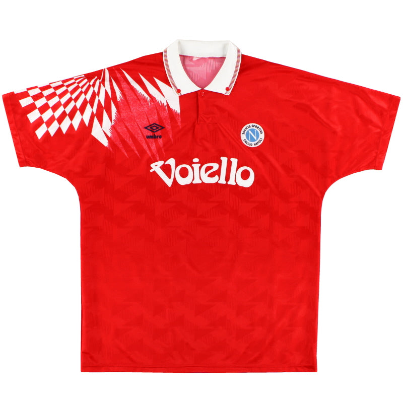 1991-93 Napoli Umbro Third Shirt XL