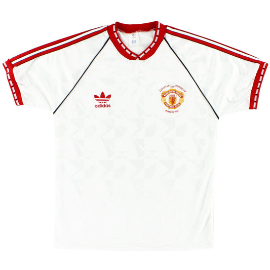 1991 Manchester United adidas ECWC Shirt M