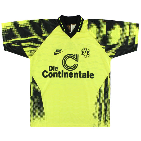 1992-93 Borussia Dortmund Nike Home Shirt L