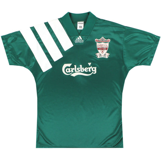 1992-93 Liverpool adidas Centenary Away Shirt S