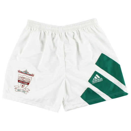 1992-93 Liverpool adidas Centenary Away Shorts S