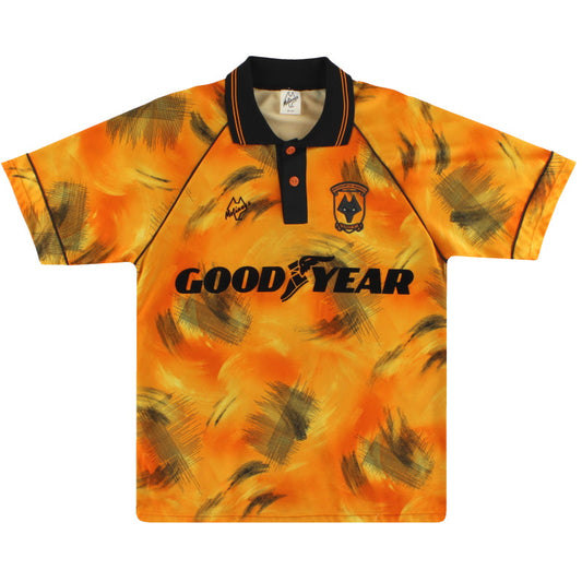1992-93 Wolves Home Shirt *Mint* L