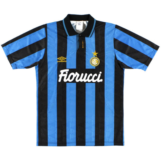 1992-94 Inter Milan Umbro Home Shirt L