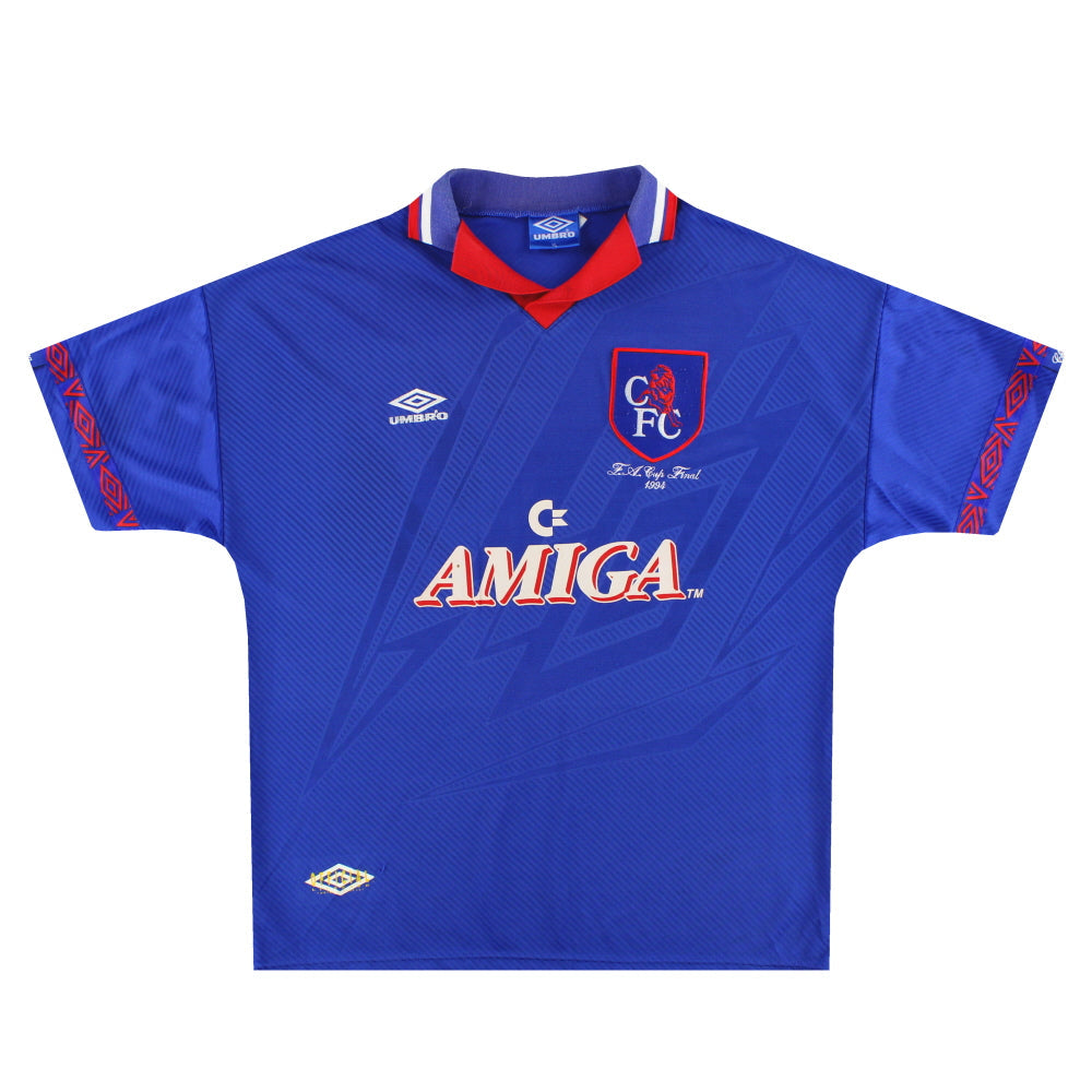 1993-94 Chelsea 'FA Cup Final 1994' Umbro Home Shirt XL