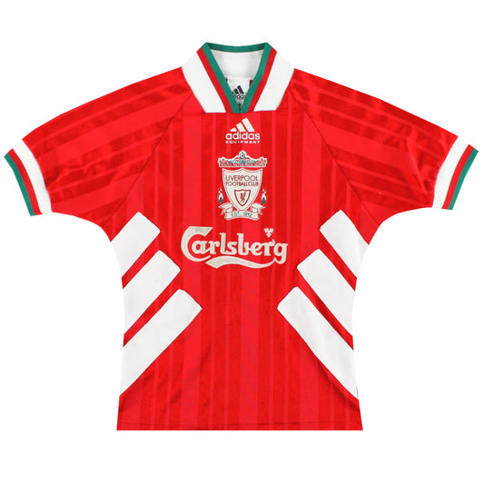 1993-95 Liverpool adidas Home Shirt Y