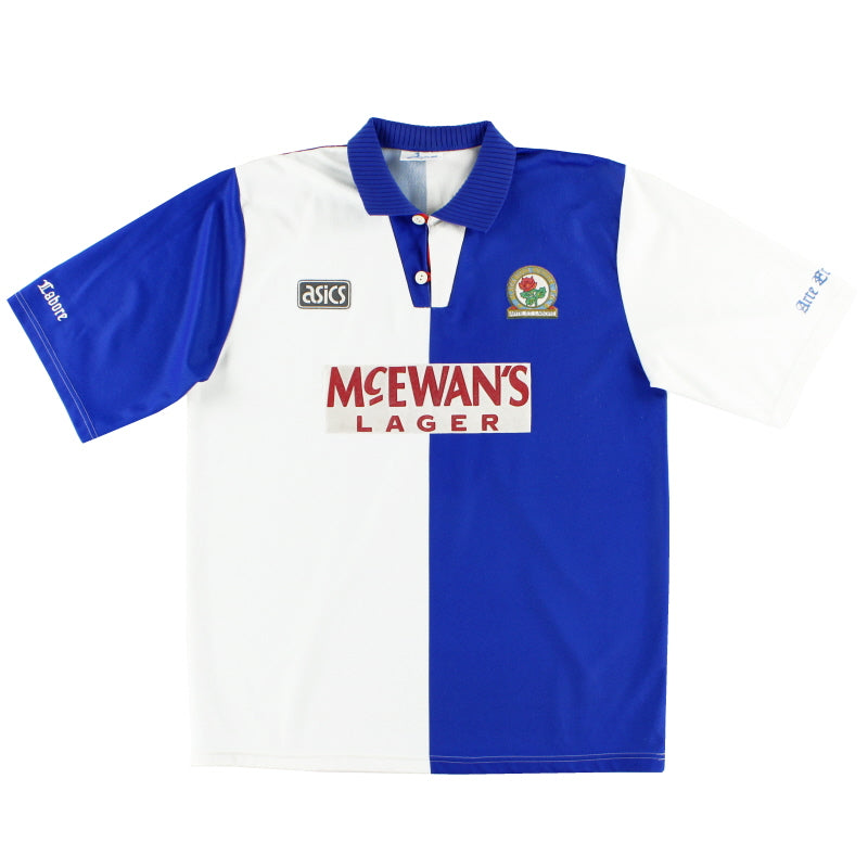1994-95 Blackburn Asics Home Shirt XL
