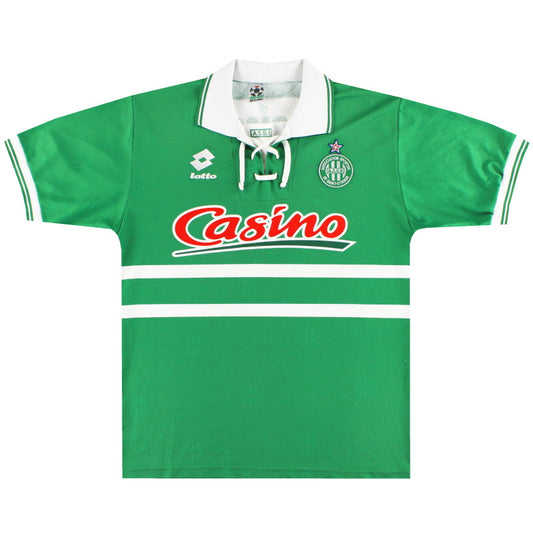 1994-95 Saint Etienne Lotto Home Shirt L