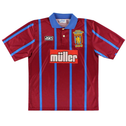 1994 Aston Villa 'Coca Cola Cup Winners' Home Shirt S