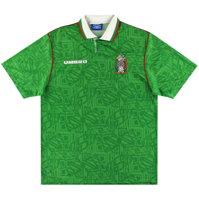 1994 Mexico Umbro Home Shirt M