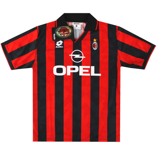 1995-96 AC Milan Lotto Home Shirt *w/tags* XL