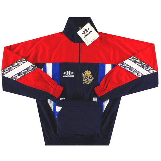 1995-96 Deportivo Umbro Tracksuit *w/tags* S