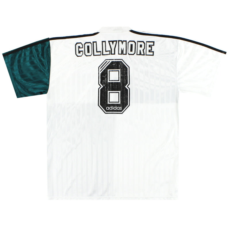 1995-96 Liverpool adidas Away Shirt Collymore #8 XL