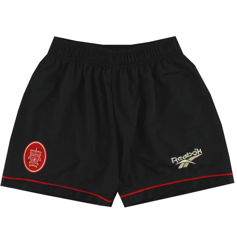 1996-97 Liverpool Reebok Away Shorts S