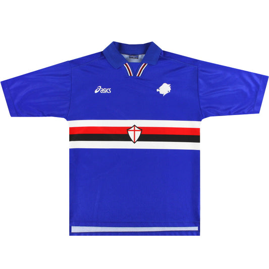 1996-97 Sampdoria Asics Home Shirt XL