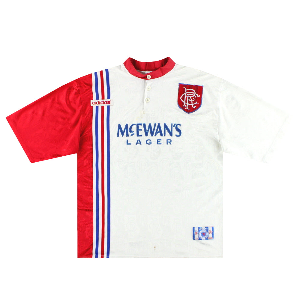 1996-97 Rangers adidas Away Shirt XL