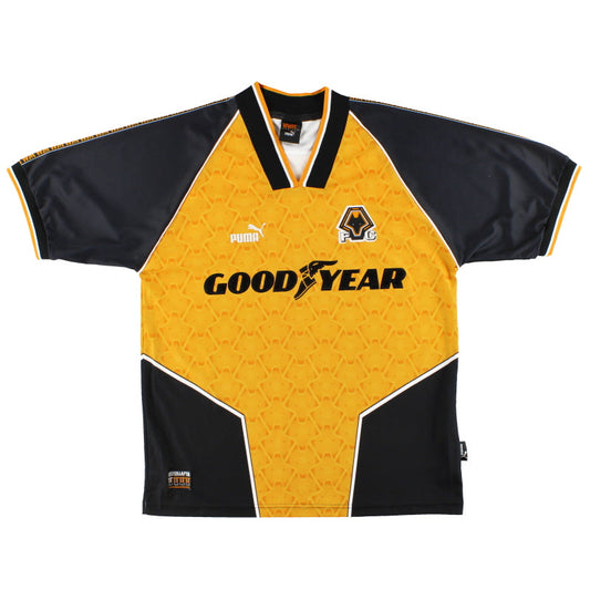 1996-98 Wolves Puma Home Shirt *Mint* XXL