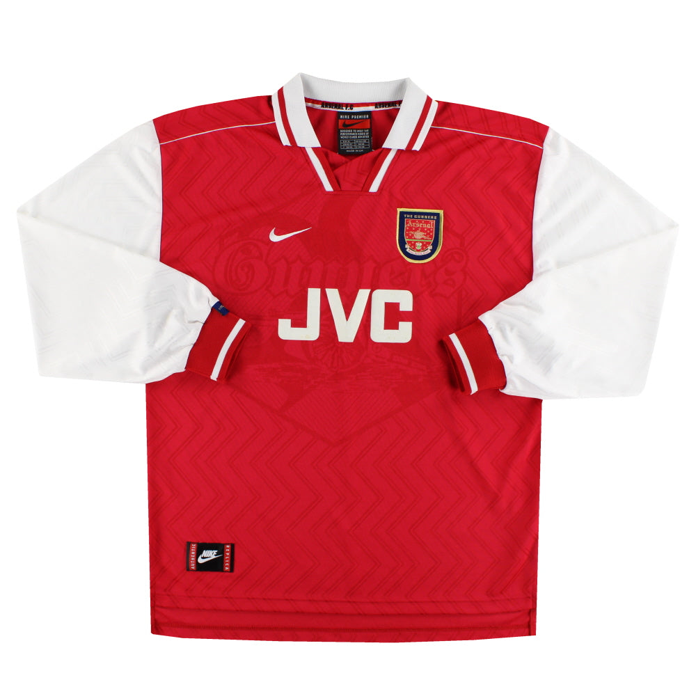 1996-98 Arsenal Nike Home Shirt L/S XL