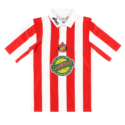 1997-99 Sunderland Asics Home Shirt L