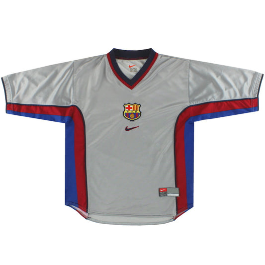 1998-01 Barcelona Nike Away Shirt S