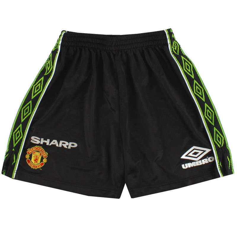 1998-99 Manchester United Umbro Third Shorts XL.Boys