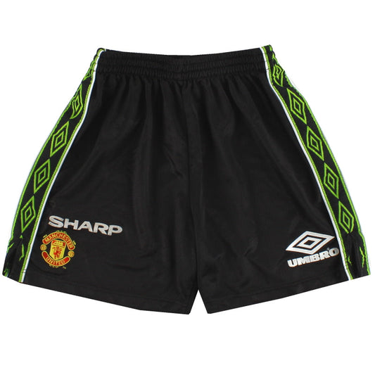 1998-99 Manchester United Umbro Third Shorts XL.Boys