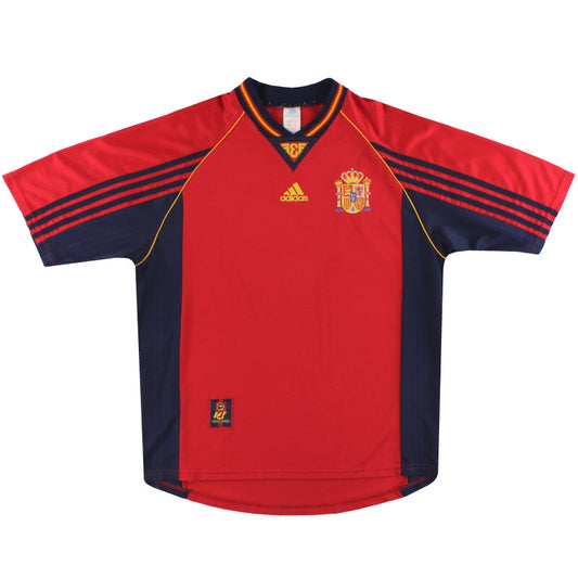 1998-99 Spain adidas Home Shirt XL