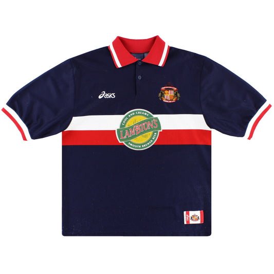 1998-99 Sunderland Asics Away Shirt *Mint* M