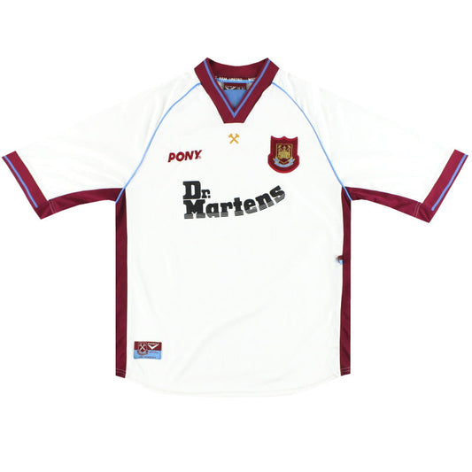 1998-99 West Ham Fila Away Shirt XL